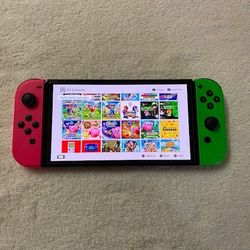 Nintendo Switch OLED Mod With 7500 Games
