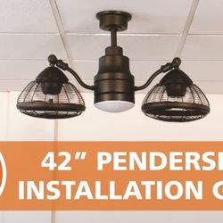 Ceiling Fan Indoor/covered Outdoor 42”