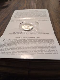 Coin Of the Marshall Islands Sep 29 88