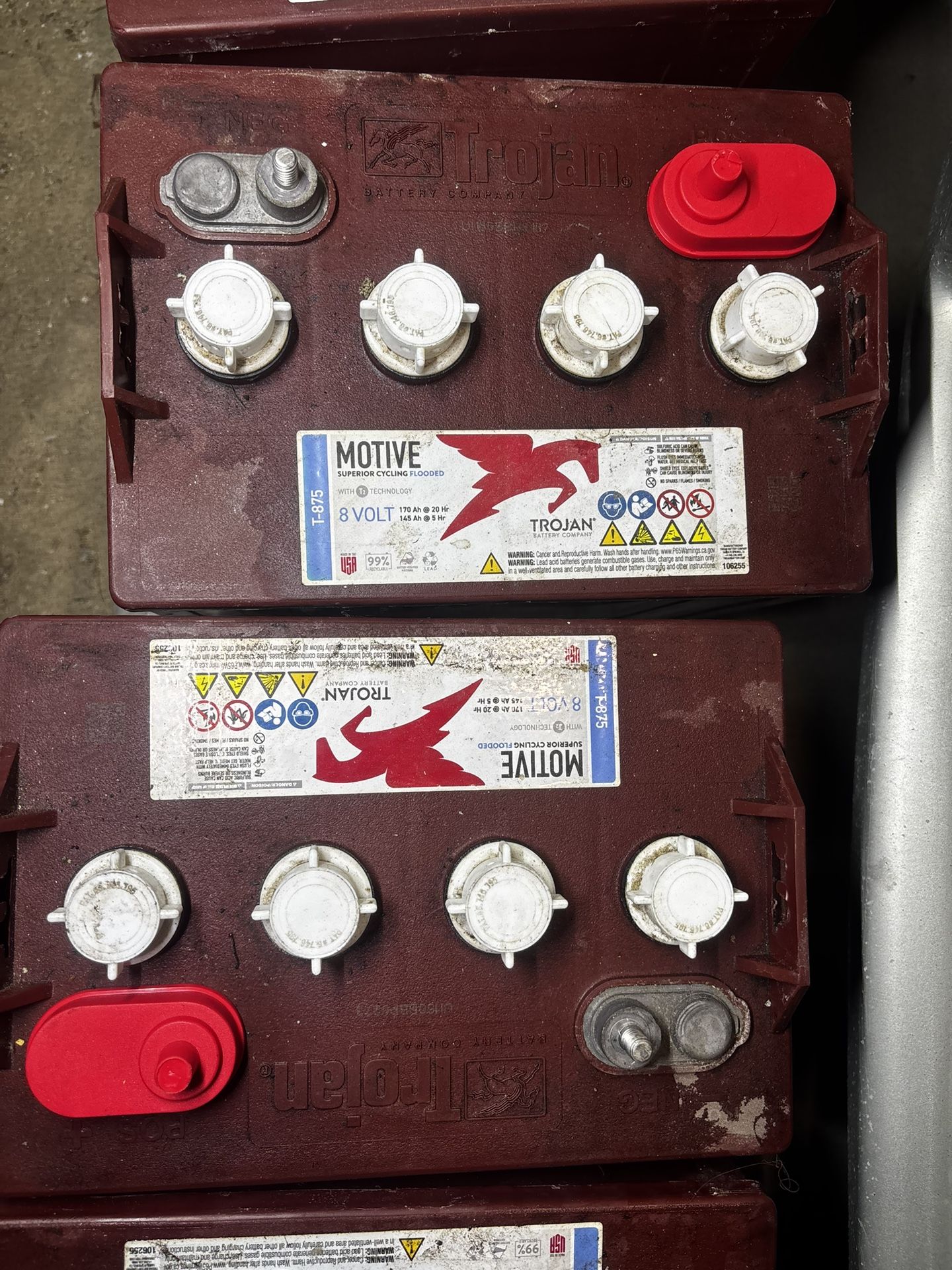 8V Golf Cart Batteries