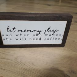 Wooden Frame Wall Or Table Art 6"*12"