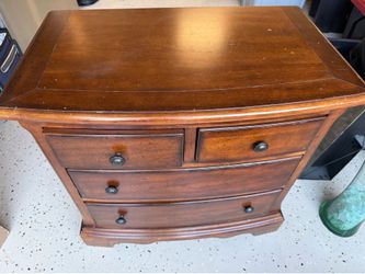 Solid Wood Nightstand