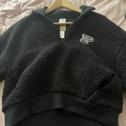 COZY FLEECE HALF-ZIP PULLOVER