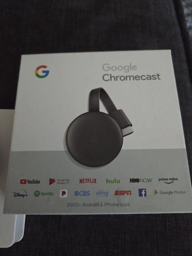Google Chromecast 3rd Generation HDMI Digital Media Video Sorry OUT OF STOCK