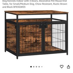 Dog Crate / End Table