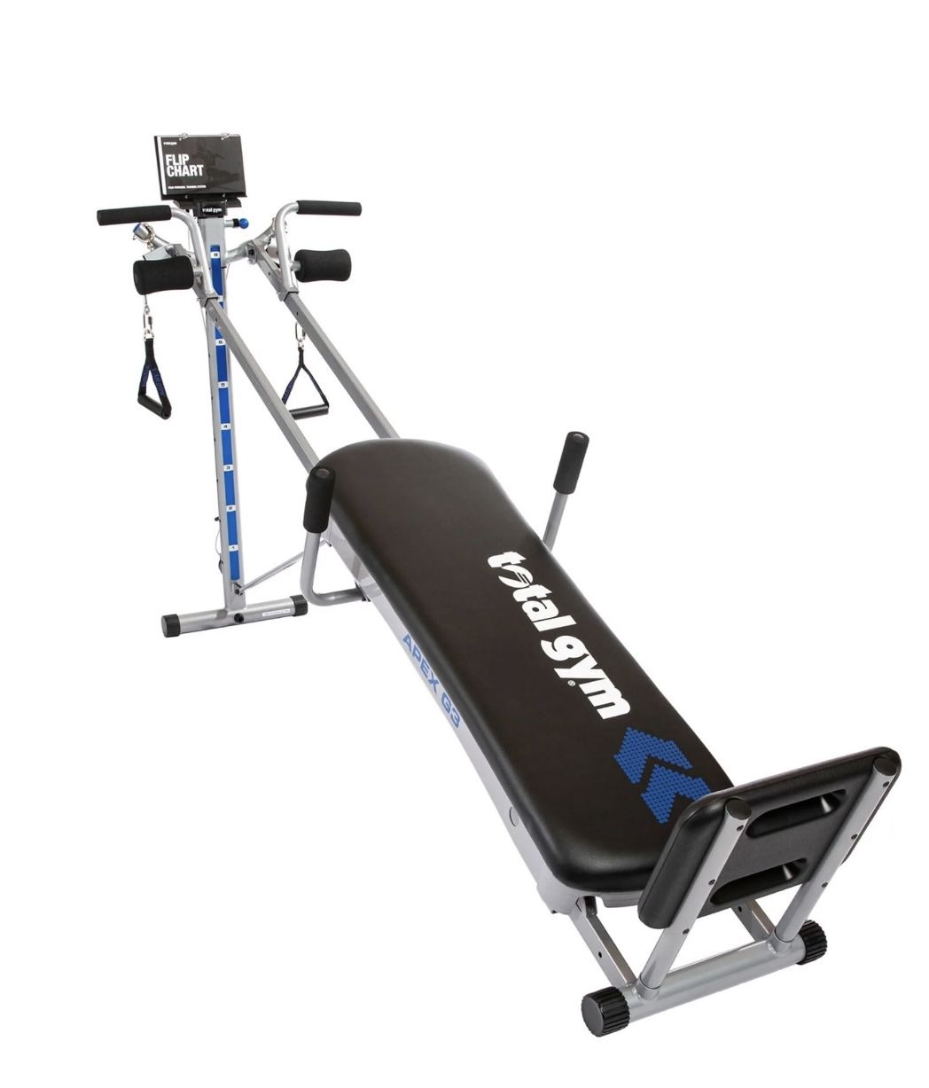 Total Gym APEX G3 Home Fitness Incline Weight Trainer w/8 Resistance Levels
