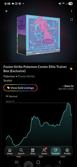 Pokemon Fusion Strike ETB Pokemon Center