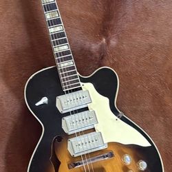 1962 Kay K763 Thinline Archtop Electric Guitar