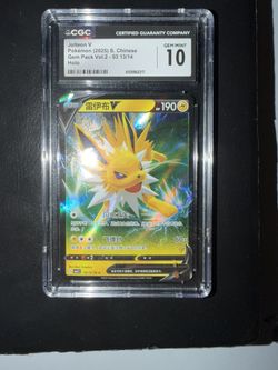Jolteon V Gem Mint 10