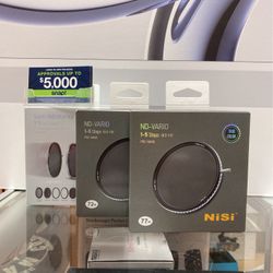 NISI ND-VARIO 1-5 Stops 77mm