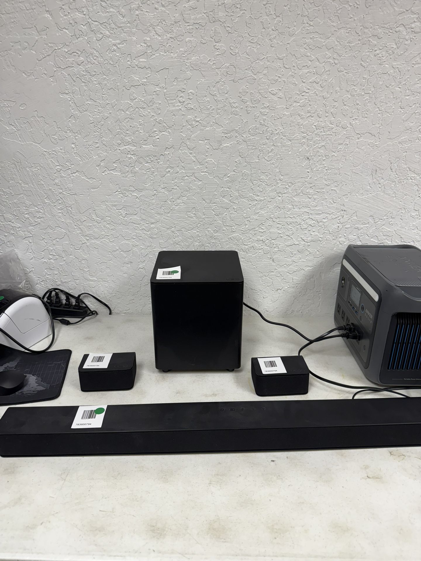 VIZIO 5.1 Soundbar And Subwoofer