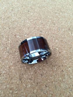 New koa wood ring size 9.5