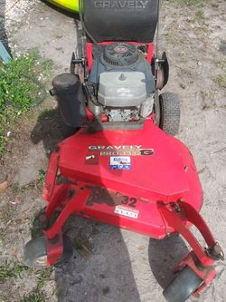 Gravely walk behind 32 inch cut