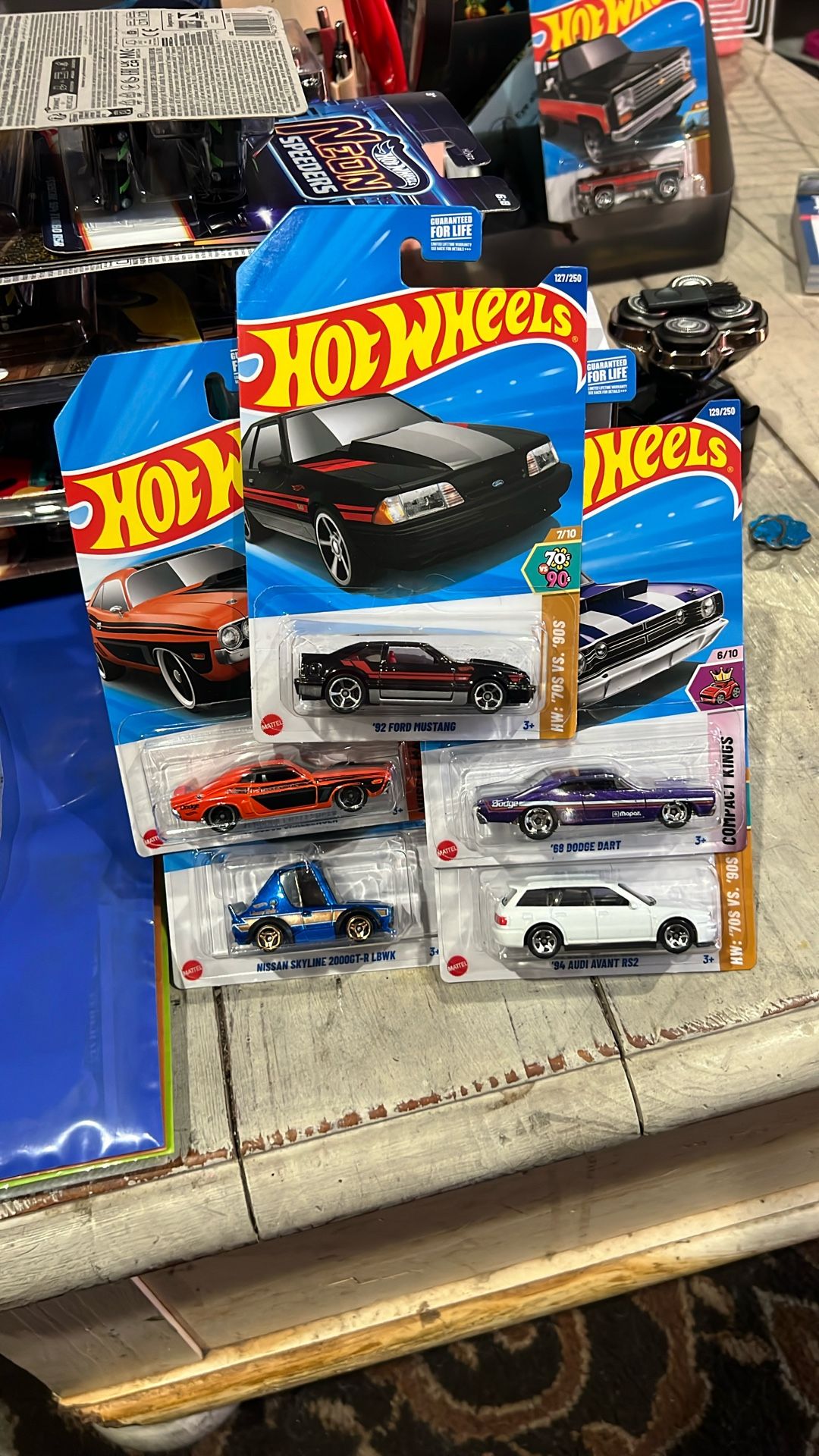 Hot Wheels Mustang,dodge,Nissan,Audi. P-2