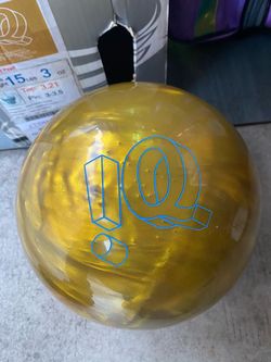 NEW 15lb Storm iQ Gold RARE