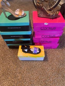 Reseller lot of shoes