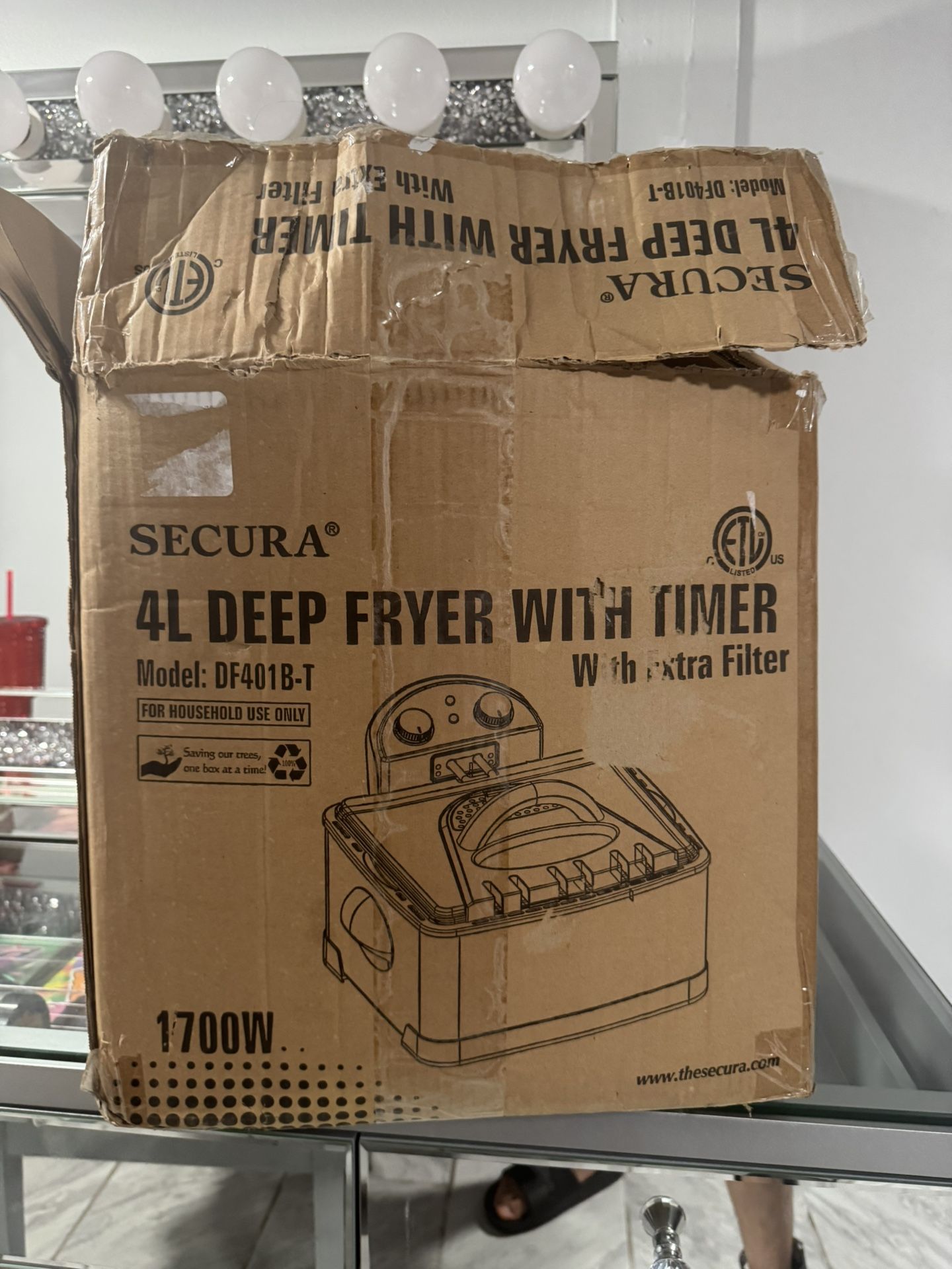4L Deep Fryer & Tymer