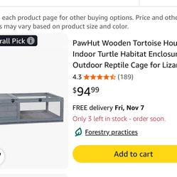 Indoor/outdoor Reptile Habitat