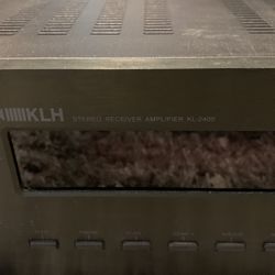 KLH Stereo Receiver Amplifier KL-2400