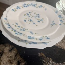 Arc Arcopal France dinner plate,soup Plate ,salad And Oval 24 Total