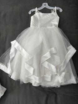 Beautiful White Flower Girl Dress!