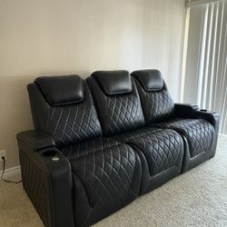 Home Theater Reclining Seating Sofa Couch