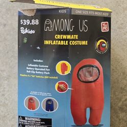 Among Us Inflatable Halloween Costume 