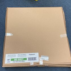 Sand Screen Disc 20” 80 Grit EA