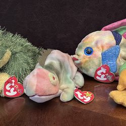 Ty Beanie Babies Lot of 4.