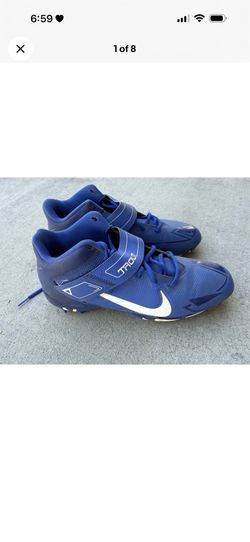 Mens Nike Force Trout 8 Keystone Baseball Cleats - Hyper Royal, Size 8.5