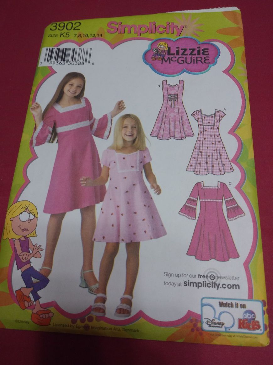 Brand new sewing pattern for girls