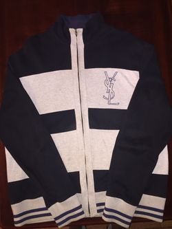 “YSL” Yves Saint Laurent vintage 1990’s sweat jacket