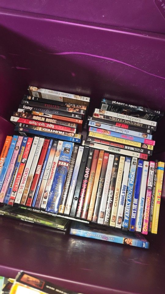 Dvds, Vhs Tapes Bulk Sale