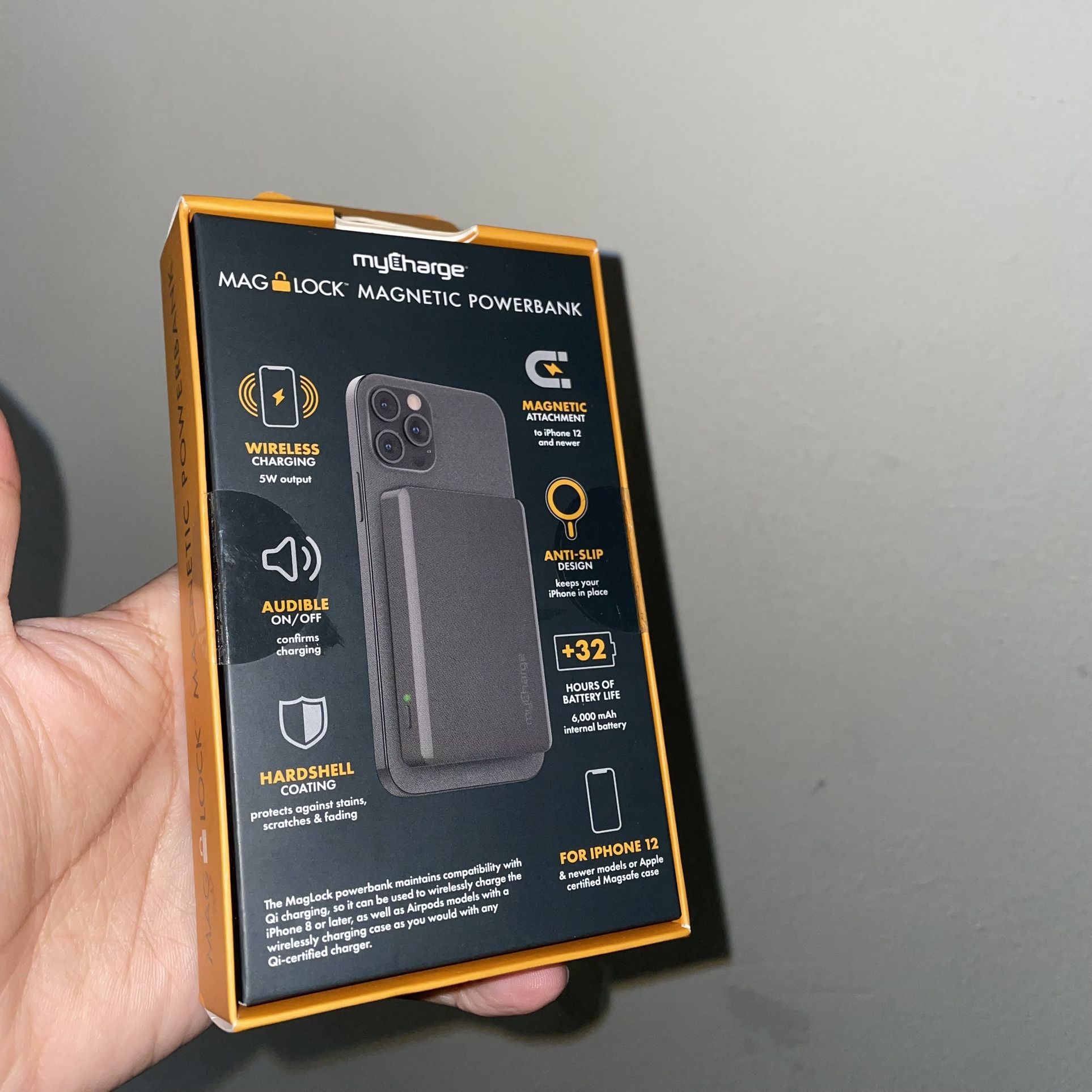 Maglock Magnetic External Battery For iPhone 