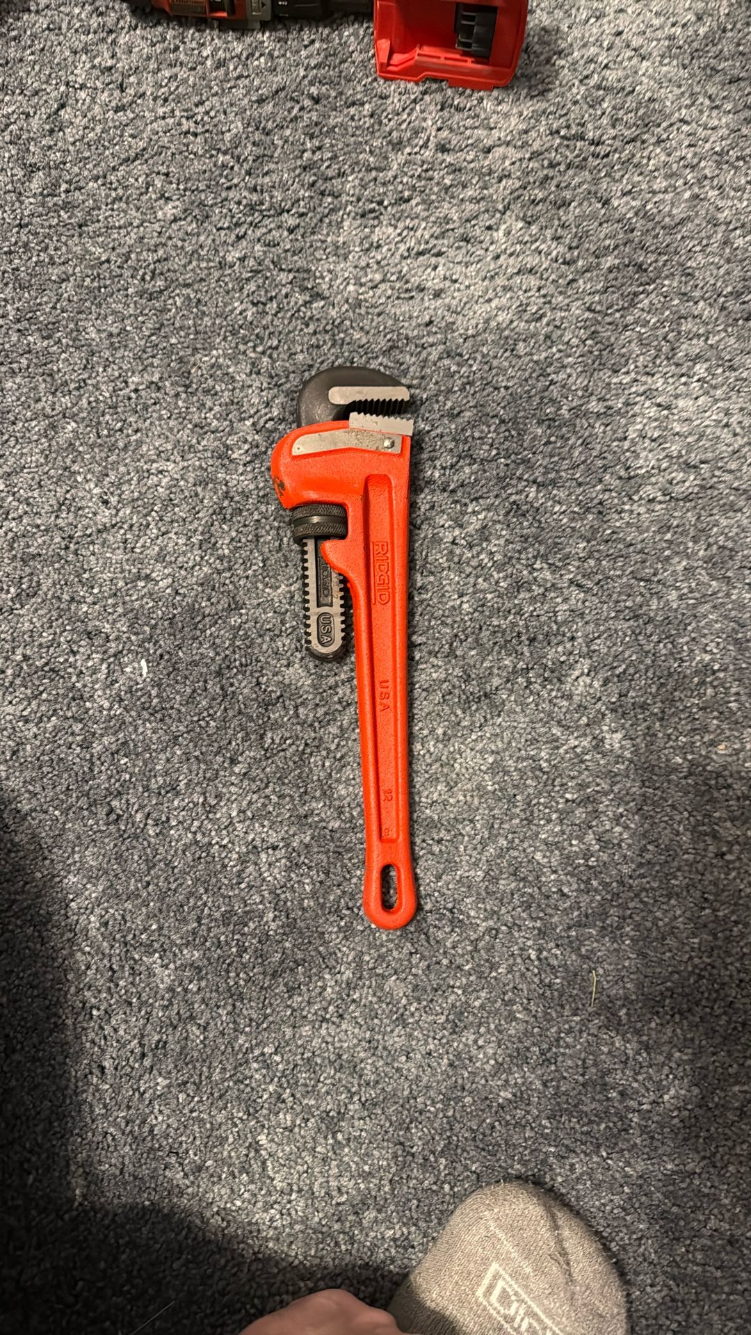 Rigid 12” Pipe Wrench