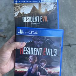 PS4 Resident Evil/ Resident Evil 3