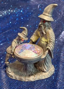 VINTAGE PEWTER PIECE "The VISIONARY"