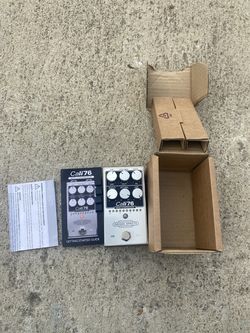 Cali 76 compresor bass pedal