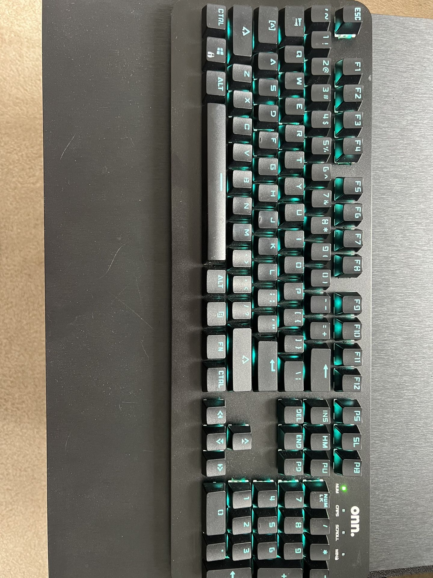 Onn. Gaming Keyboard for Sale in Fountain, CO - OfferUp