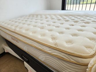 Mattress and box spring king size