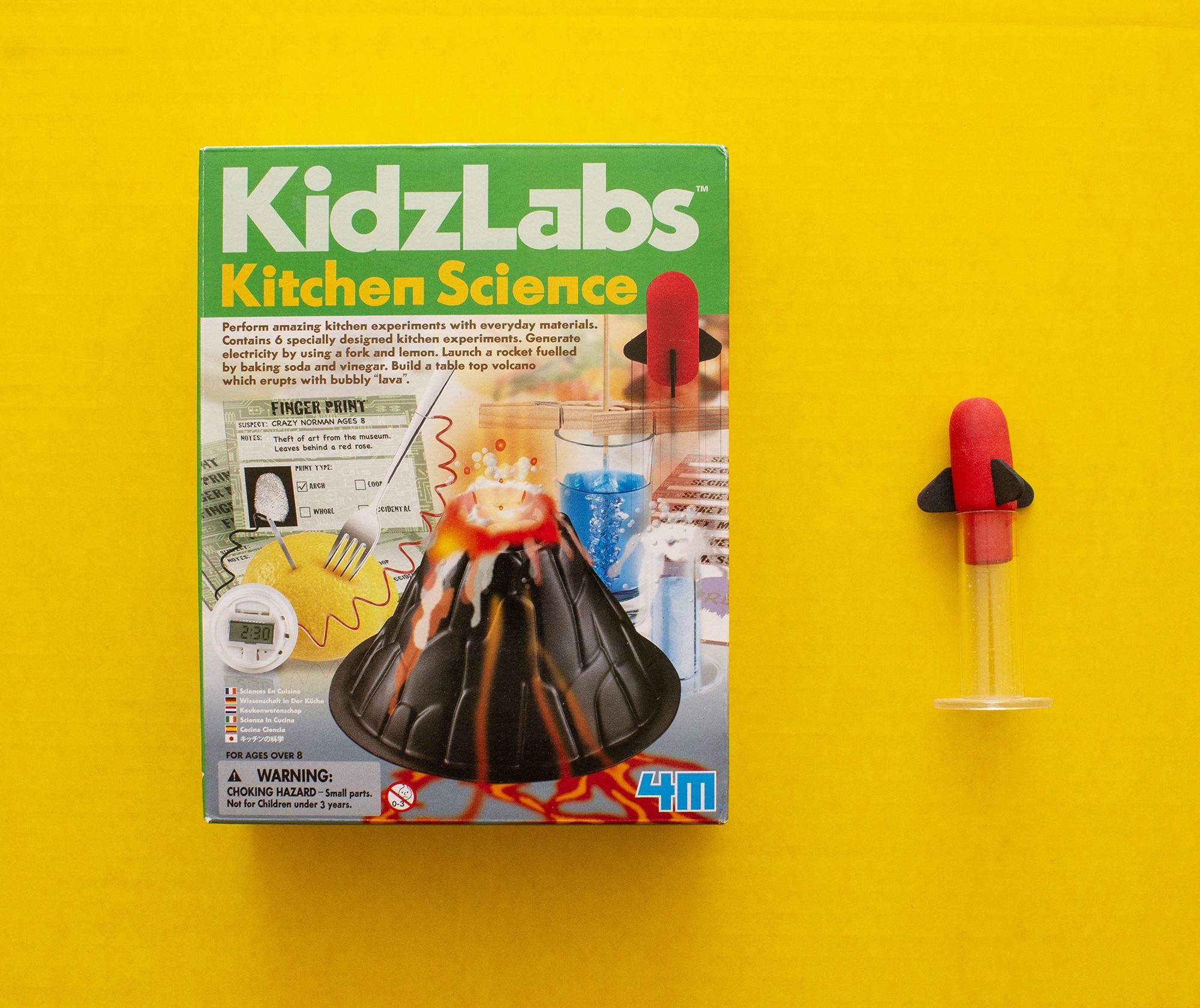 KidzLabs Kitchen Science Kit + Extra Rocket - UNOPENED