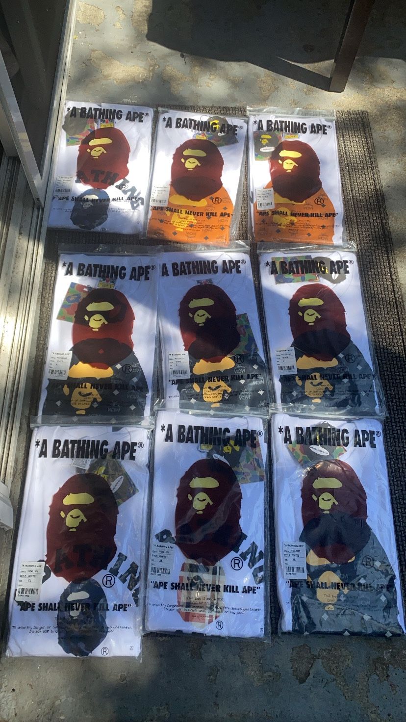Bape T-shirts Deal