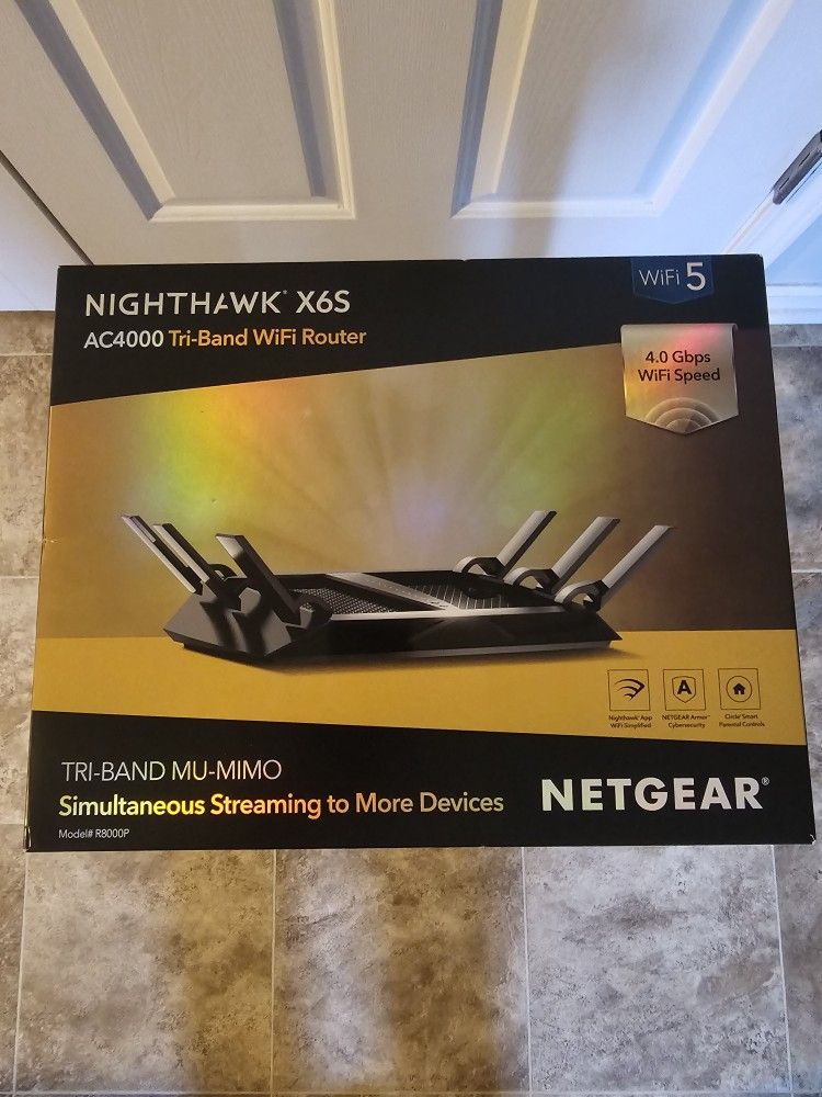 Nighthawk Tri-Band WiFi Router