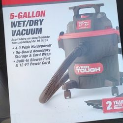 5.0 Gallon Hyper Tough Wet Dry Vacuum 