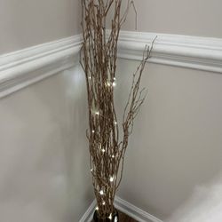 Gold Birch Branch Centerpieces 