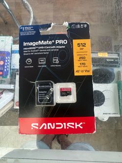 New! SanDisk ImageMate PRO 512gb