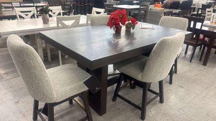 Burkhaus Dining Table and 4 Chairs - LAST ITEM FOR THIS PRICE