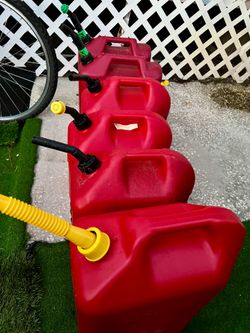 6 Gasoline tanks all for $50