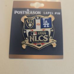 2025 NLCS PIN LOS ANGELES DODGERS 