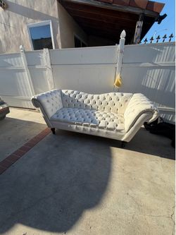 White sofa